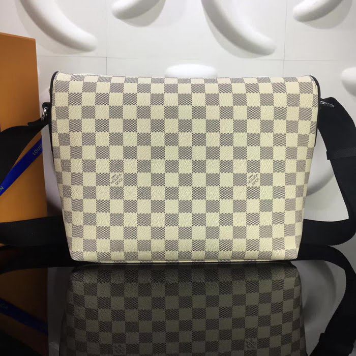 路易威登LV頂級原單N40019 Matchpoint郵差包 Damier Coastline塗層帆布 YDH1341